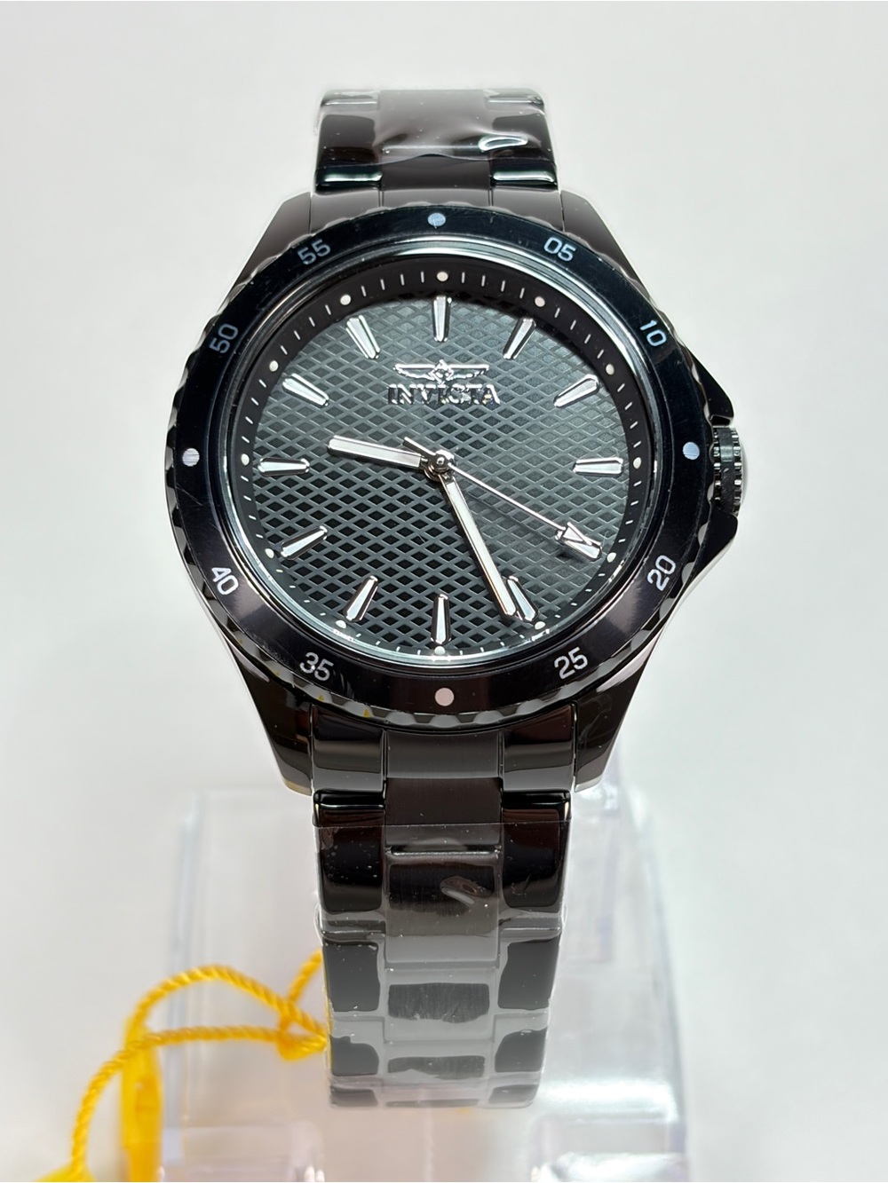 Invicta Pro Diver 38mm All Black Stainless Steel Unisex Watch 50858 -NIB